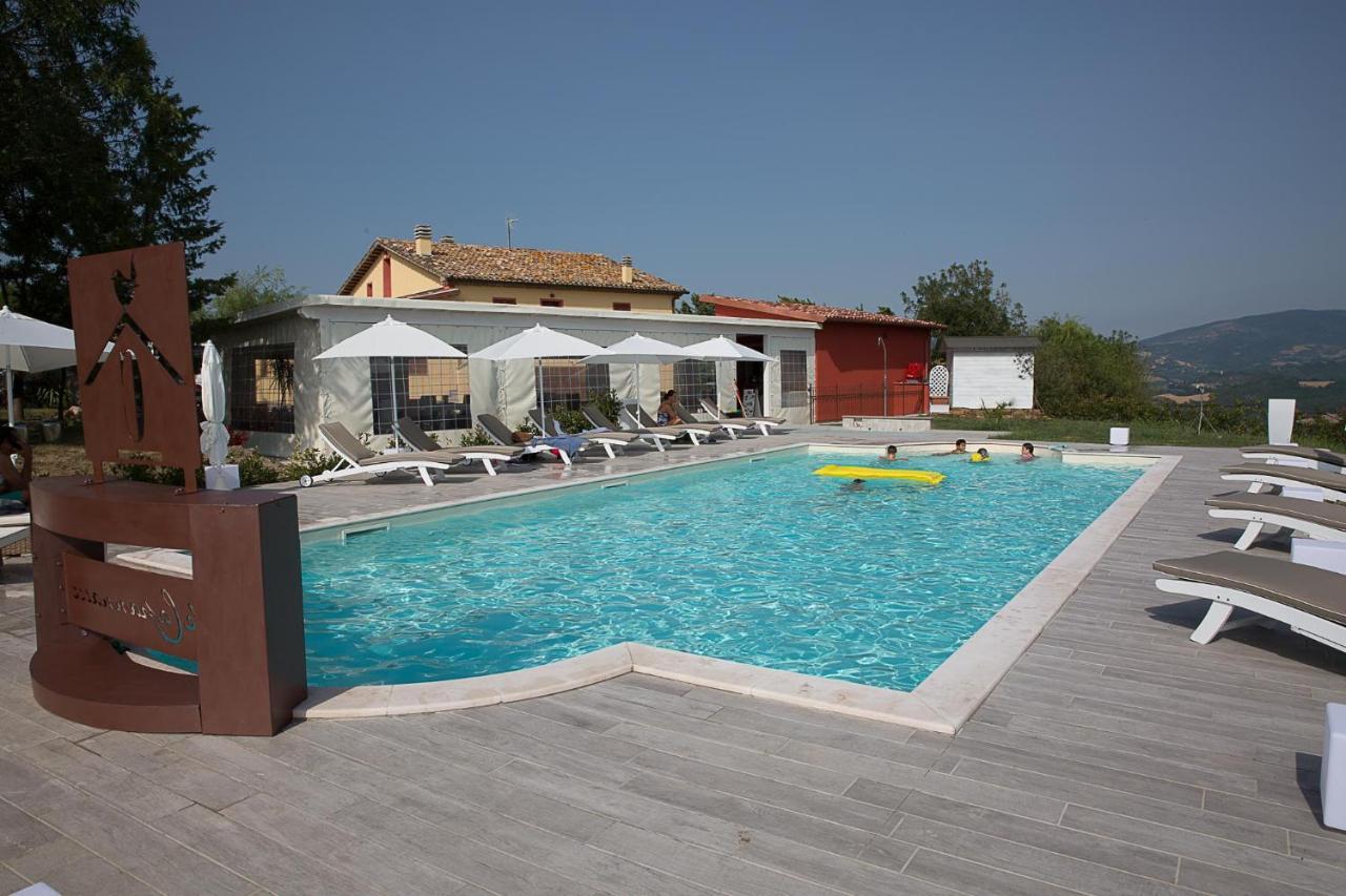 Agriturismo Le Capannacce อูร์บาเนีย ภายนอก รูปภาพ
