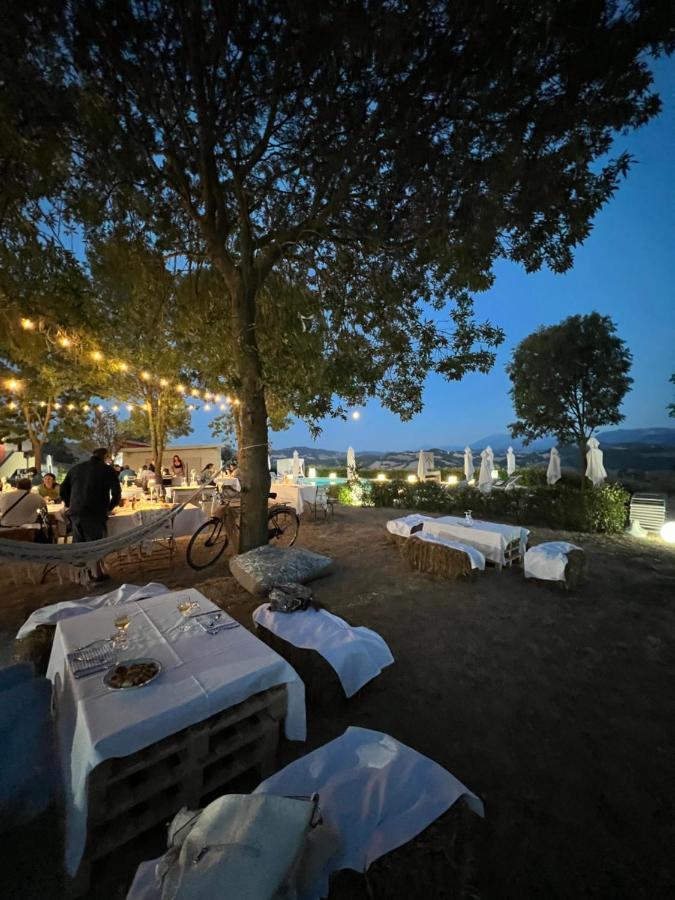 Agriturismo Le Capannacce อูร์บาเนีย ภายนอก รูปภาพ