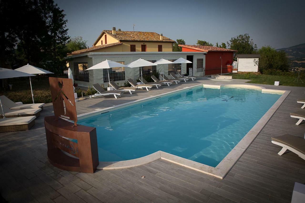 Agriturismo Le Capannacce อูร์บาเนีย ภายนอก รูปภาพ