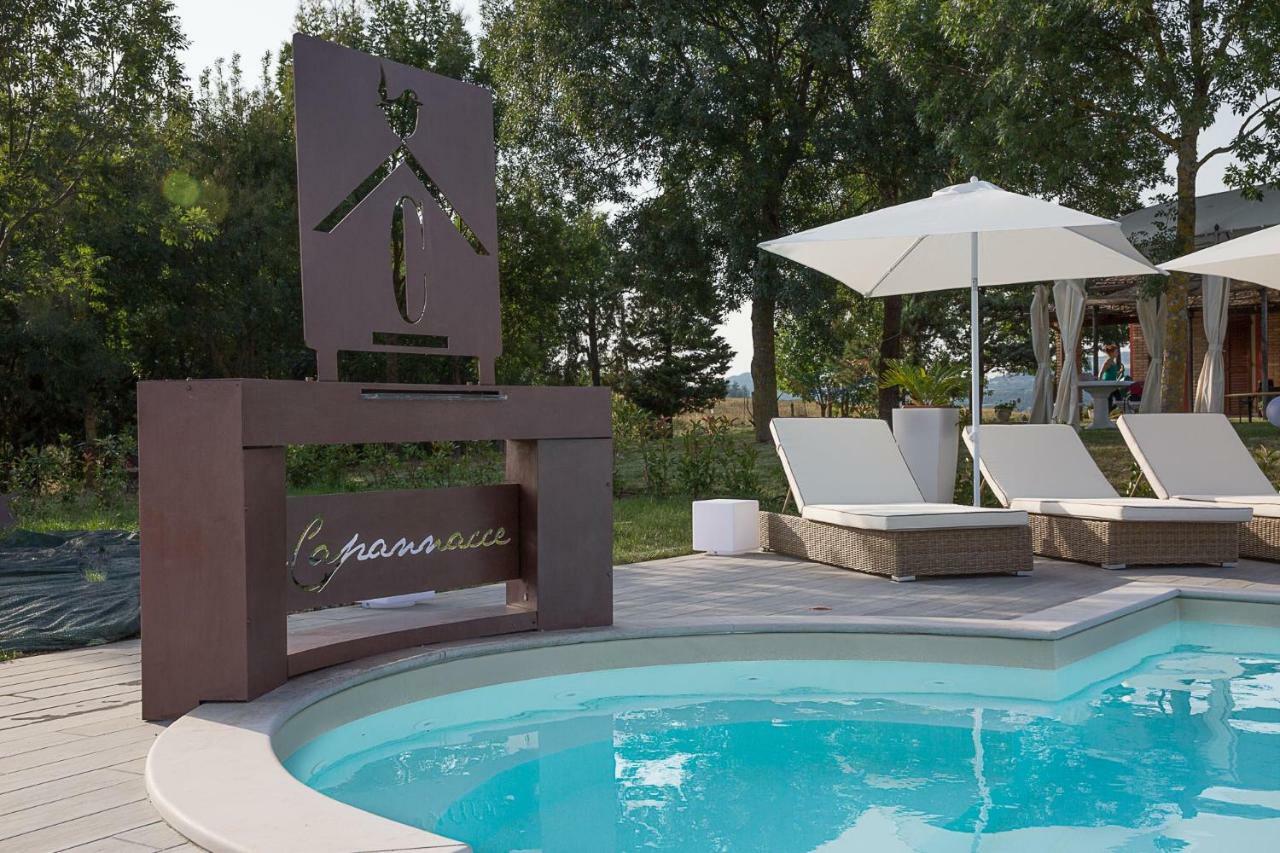 Agriturismo Le Capannacce อูร์บาเนีย ภายนอก รูปภาพ