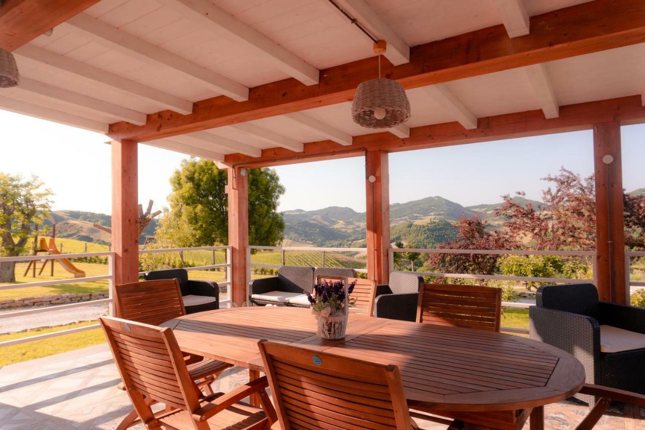 Agriturismo Le Capannacce อูร์บาเนีย ภายนอก รูปภาพ
